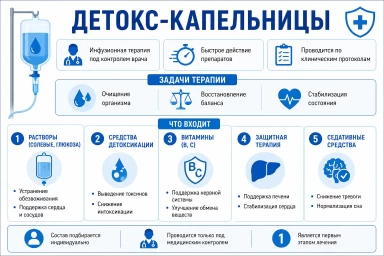 Капельница от наркотиков на дому в Новосибирске
