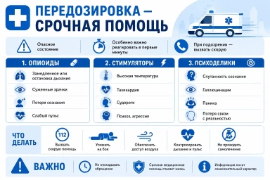 Помощь при передозировке в Новосибирске