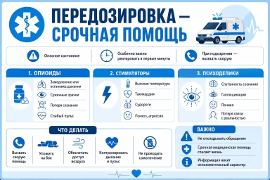 Помощь при передозировке в Новосибирске